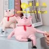 Pink Pig Deformable Stress Relief Toy - Creative Gu-like Venting Artifact for Office Relaxation