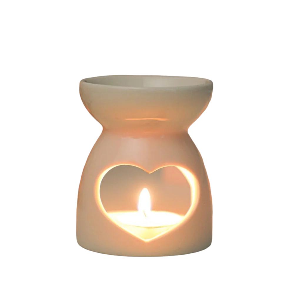 Creative Ceramic Candle Holders Hollow Essential Oil Burners Incense Lamps Candle Lamps Handicrafts