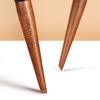 Makeup Brush Amber Series Carved Tube Animal Hair Brushes -Pony Goat Hair Blush Brush -Peach Shape Pen -F233