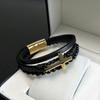 Fashion Personality Handwoven Accessories Bracelets Street Trend Vintage Cross Bracelets Men's Jewelry