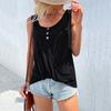 QICED Bluse e Camicie Casual da Donna con Scollo a U Senza Maniche
