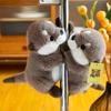 Adorable Otter Plush Toy Pendant – Cute Marmot Figurine Ornament Gift