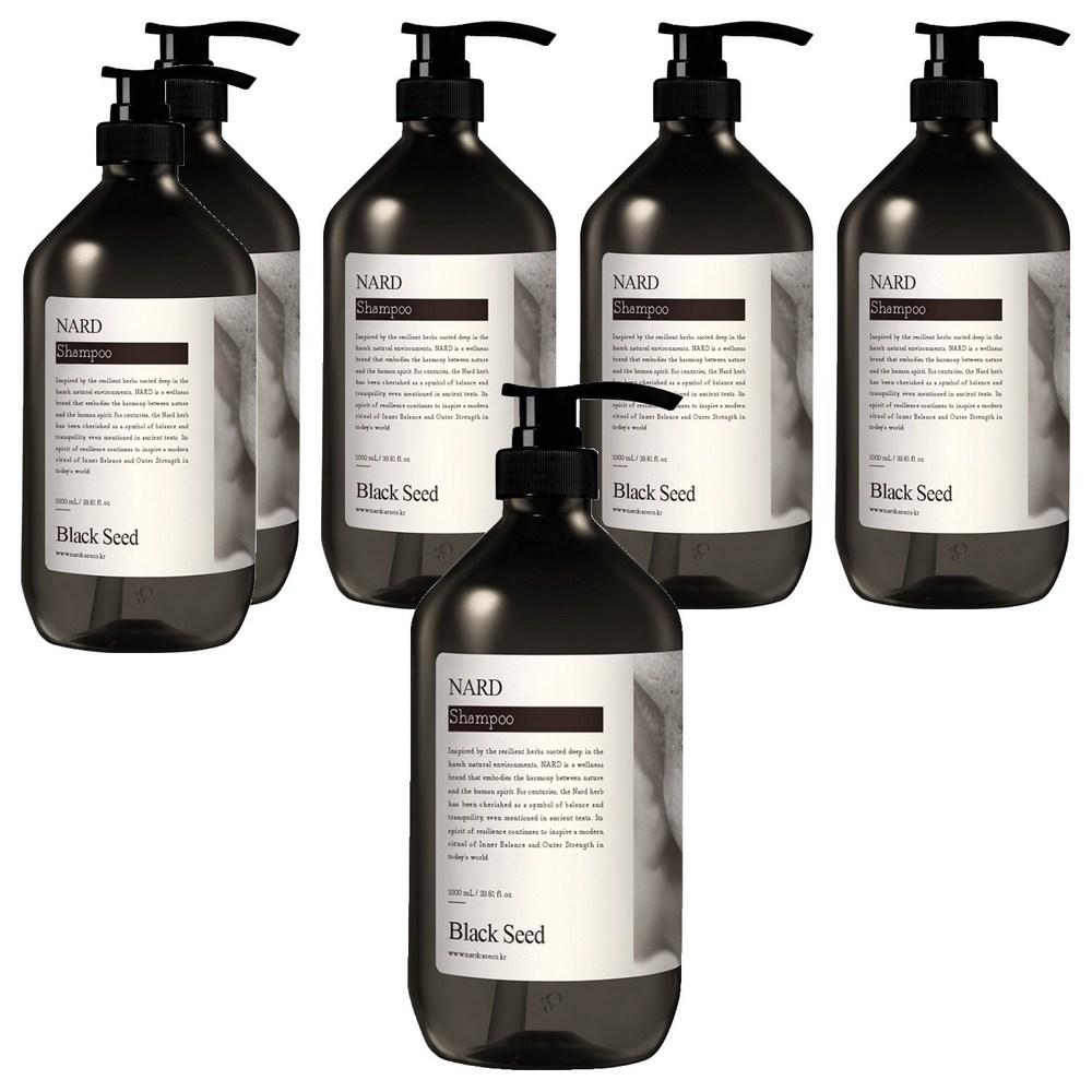 NARD Black Seed Hair Loss Shampoo 1000ml x 6 pcs