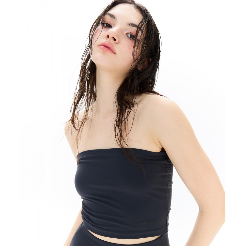 

LUV IS TRUE BE LOGO TUBE TOPCHARCOAL