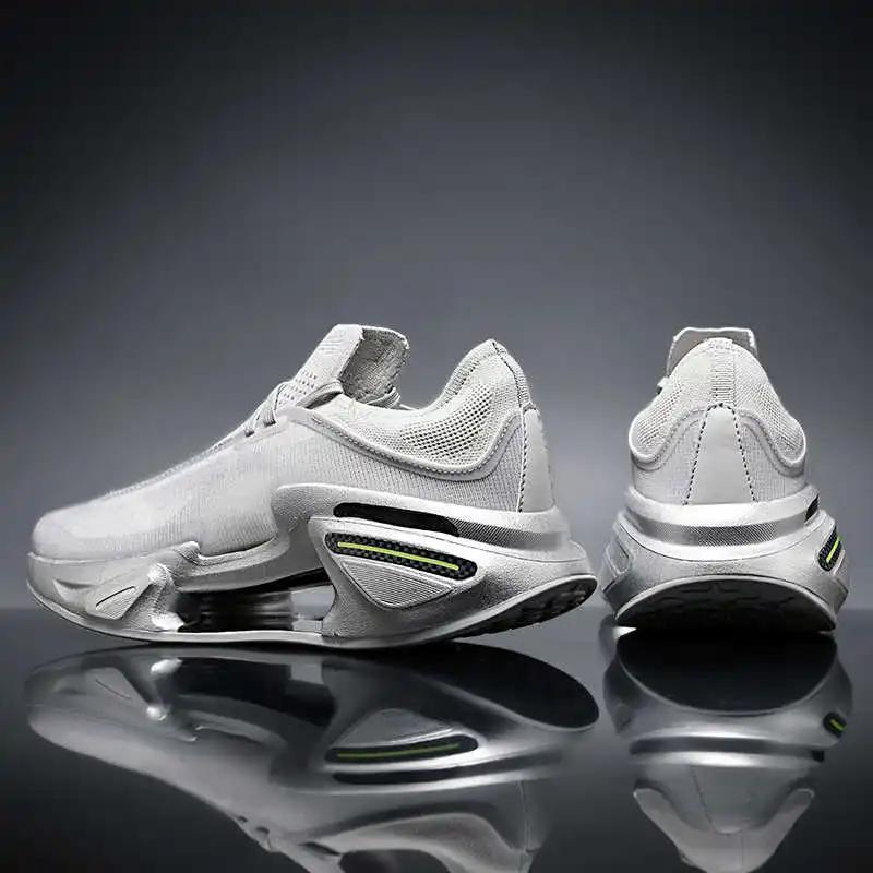 Perforated Round Toe Walk Shoes Sports Men Sneakers Summer Outdoor Sapatenis Life Trainners Unusual Leading Raning Casuall