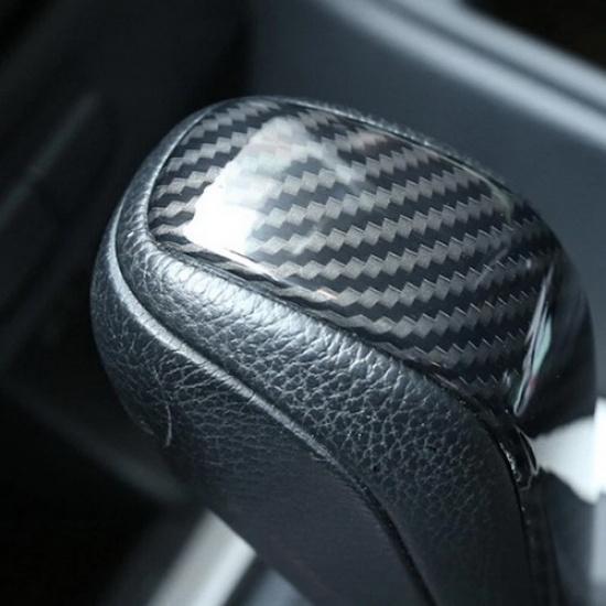 NEW Carbon Fiber Shift Knob Cover Shell For BMW E87 1 Series E90 3 Series E84 X1