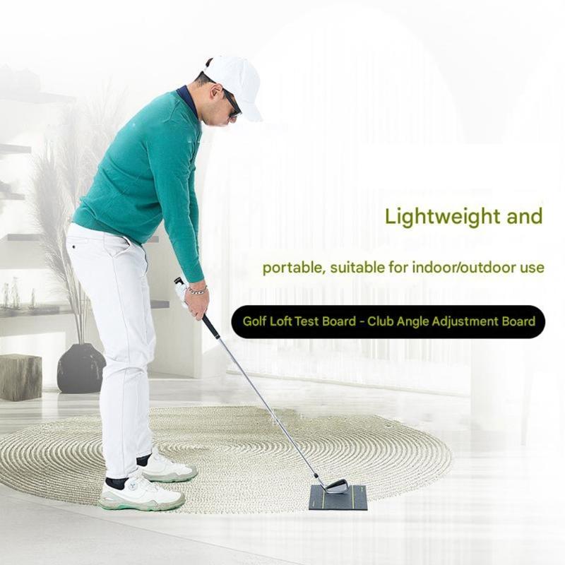 Golf Club Lie Fitting Board Increase Swing Speed Swing Trainings Aid Practice Equipment for Adults,Golfer