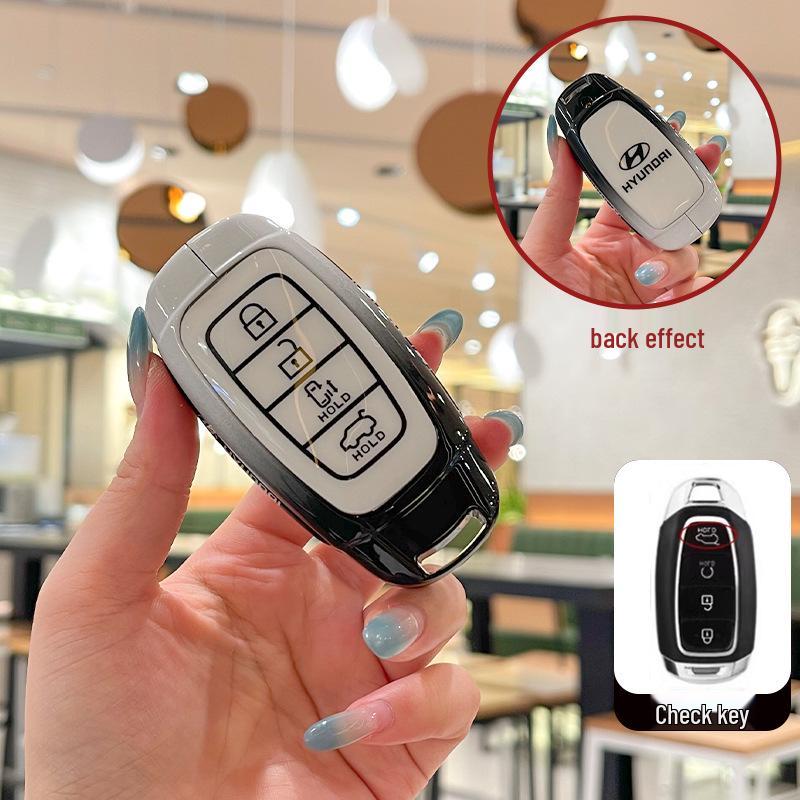 2021-2023 Hyundai CUSTO Key Case: Metal Car Key Buckle Shell