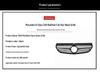 Compatible with 2015-2019 B-Class W246: Modified Black Diamond Style Front Bumper Grille