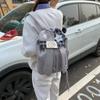 School Bag Korea Wholesale Drawstring Three-in-One Backpack Large Capacity Student School Bag Commuter Bag for Classes and Travel Storage Backpack