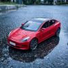 1:24 Model 3 Premium Electric Sedan Alloy Metal Diecast Model Car Home Decoration And Computer Desktop Ornaments Holiday Present