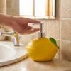 Yellow Lemon Soap Dispenser Vinyl Shampoo Soap Dispenser Creative Hand Sanitizer Bottle  Toilet