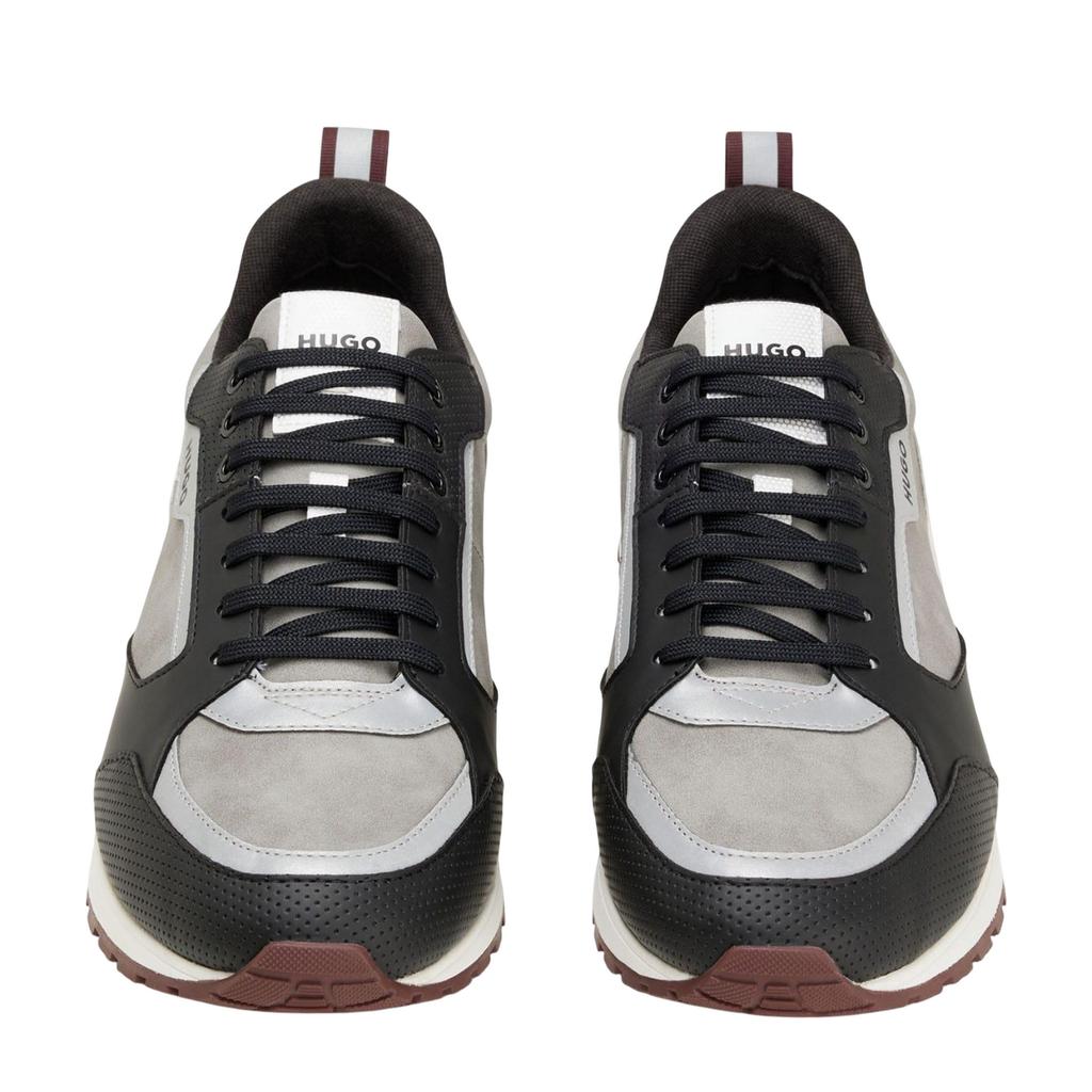 Hugo Unisex Adult Icelin Leather Running Trainers