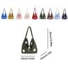 Large Capacity Plush Tote Bag Soft Polyester Lining Floral Handle Bag Underarm Bag  Ladies Purse