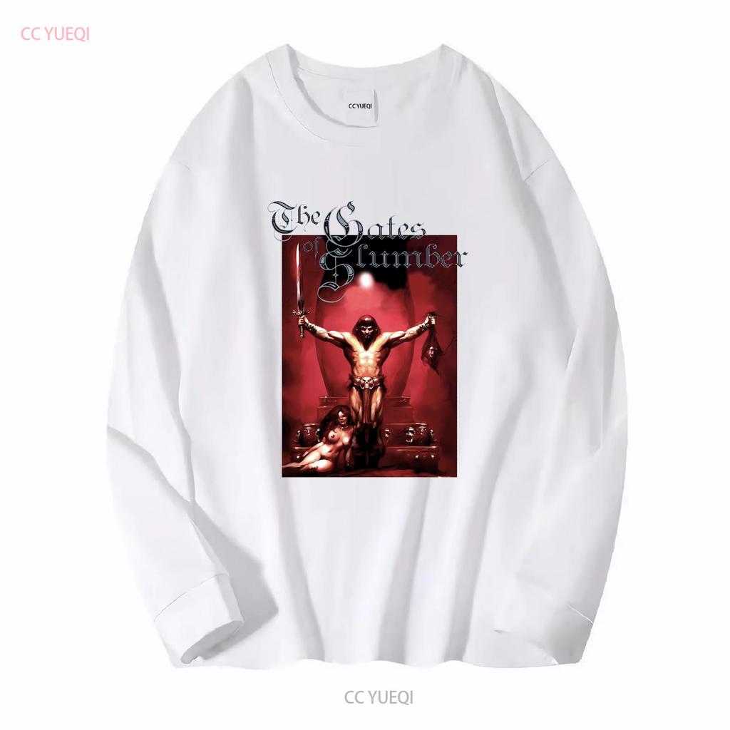 Gates of Slumber The Conqueror T shirt XL 110858 vintage Washed Casual Comfortable streetwear Breathable graphic Versatile Soft