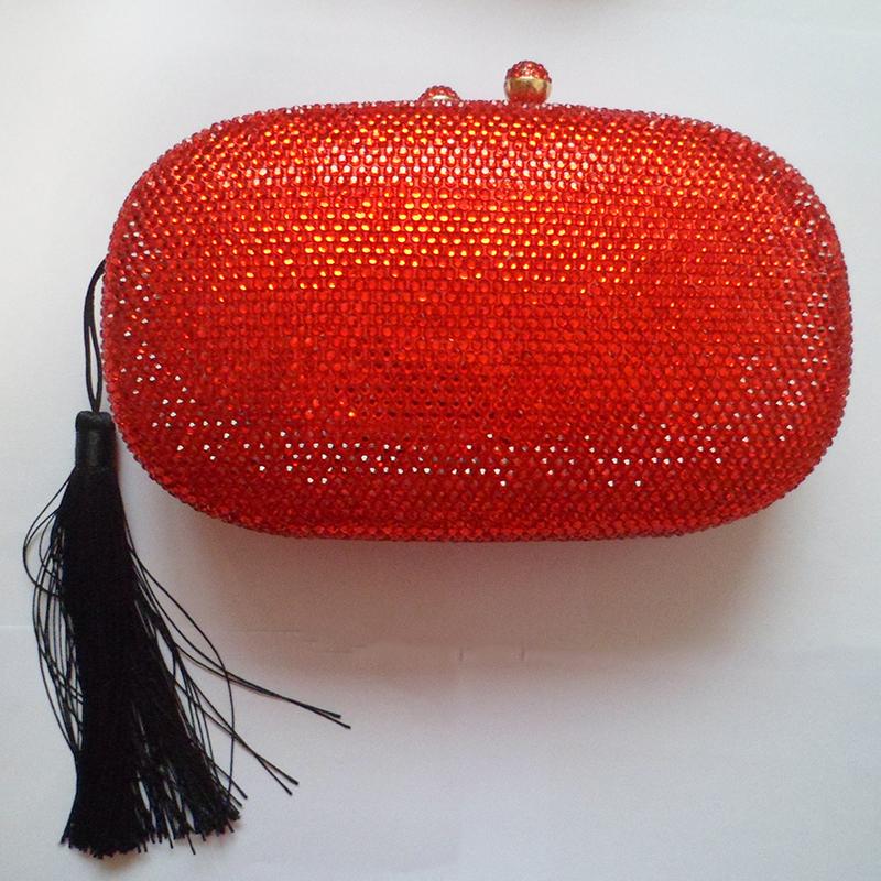 WHTUOHENG Green Tassel Clutch Evening Purse For Party Diamond Lady Dinner Banquet Diamond Purse Female Mini Women Money Bags