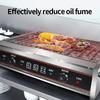 8000W Electric Stainless Steel Barbecue Oven Household Electric Skewers Pan Smokeless Barbecue Pot Multifunctional  Oven BBQ