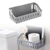Badezimmerregal Wandmontiert Multifunktional Wandhängend Toilettenartikel Aufbewahrungskorb Ablage mit Hohl