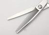 DEEDS Forged Professional Thinning Scissors with Glasses Handle 30 Thinning Japanese Scissors Hairdressers and Barbers (6.0 Inches, Teeth, 10-15%