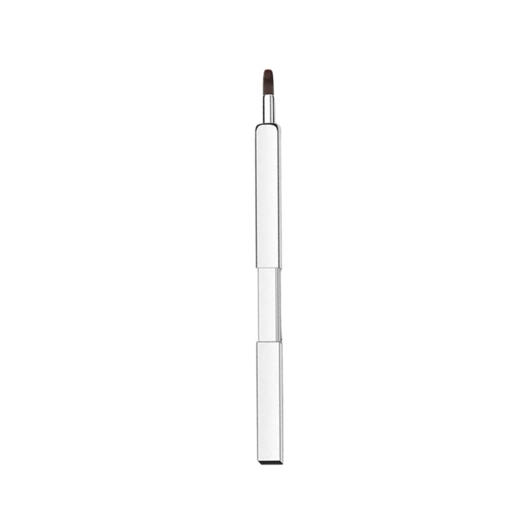 

UPLUS Lip Brush, Extendable Lipstick Brush, Lip Gloss Brush, for Lip Line Drawing, Glacier Silver, 1 pack срібний