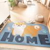 Cartoon Animal PVC Sand Scraping and Dust Removal Door Entry Floor Mat Household Resistant Entrance Door Wire Ring Anti-slip Mat