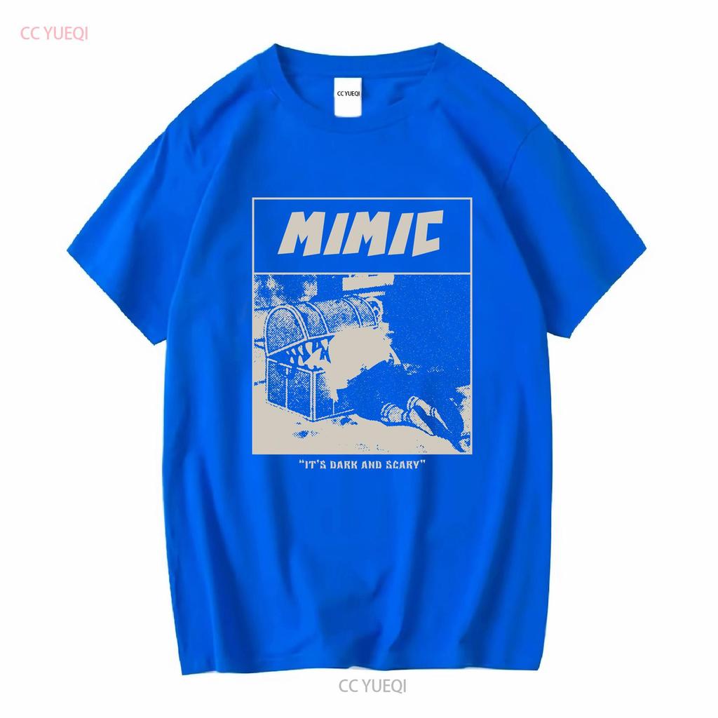 Men T Shirt Mimic Frieren Novelty Pure Cotton  vintage Washed Versatile designer clothes homme Unisex Casual streetwear