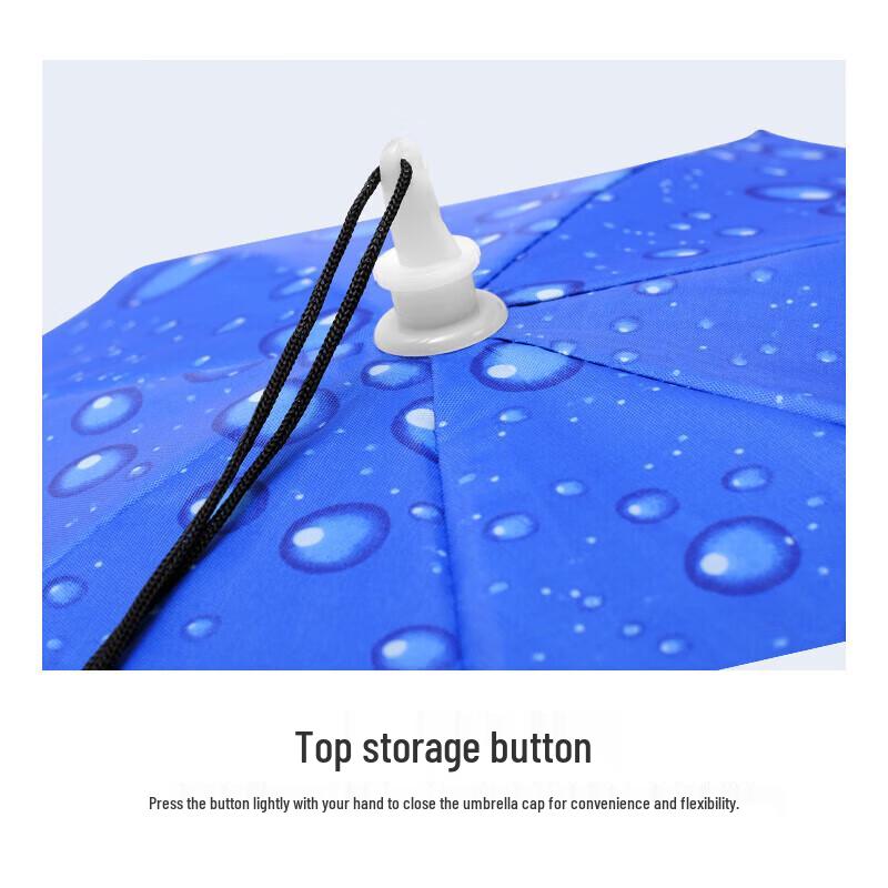 LijiuHong Outdoor Folding Umbrella Hat