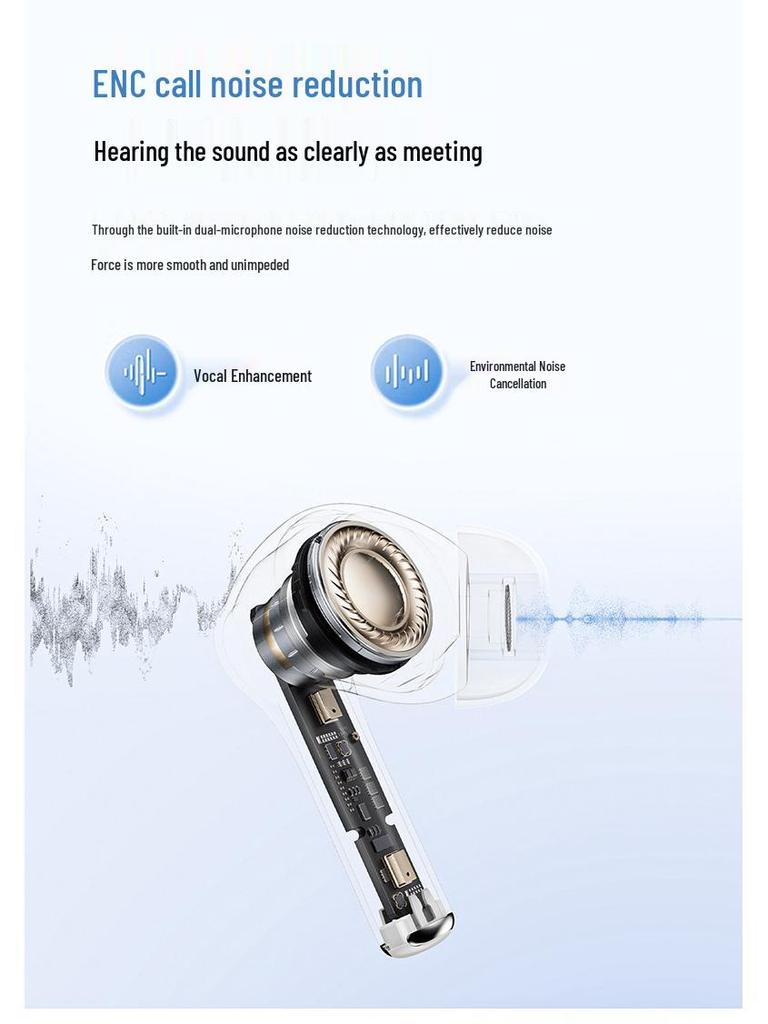 BT19 Bluetooth TWS In-Ear Earbuds with Type-C, High-Quality Sound