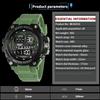 Top Luxury Electronic Watch for Man Outdoor Men's Sports Watches Stopwatch Waterproof Calendar Kids Digital Clock gift