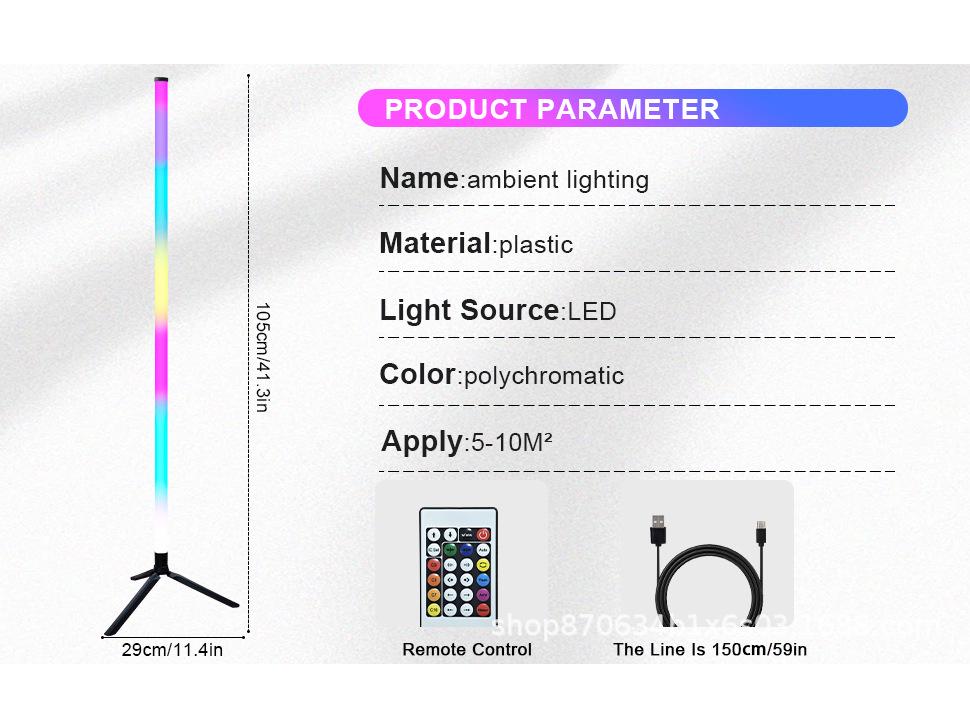 Smart RGB LED Sound Reactive USB Atmosphere Night Light