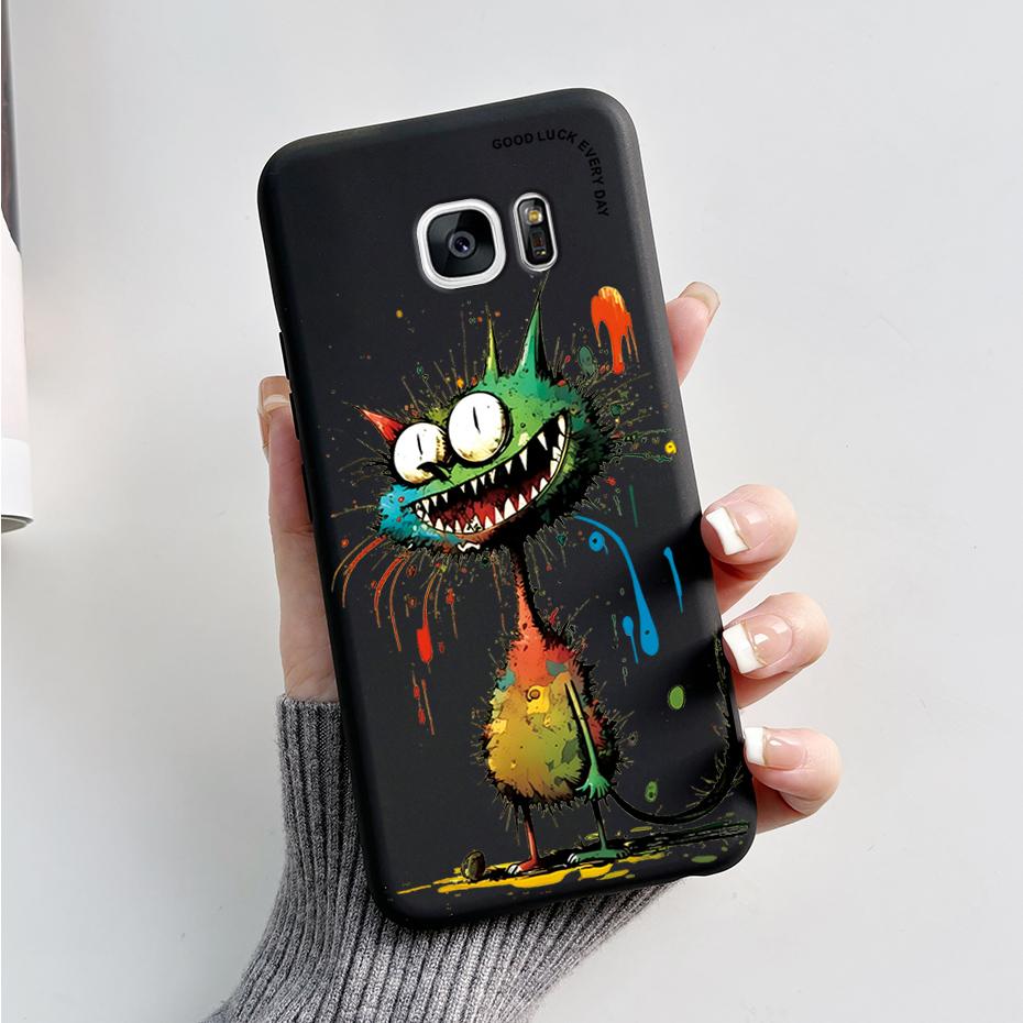 Per Samsung S7 Edge Custodia Galaxy S7 Fundas Cover Morbido Silicone Protettivo Custodia per Telefono Per Samsung Galaxy S6 S6 edge Coque Bumper