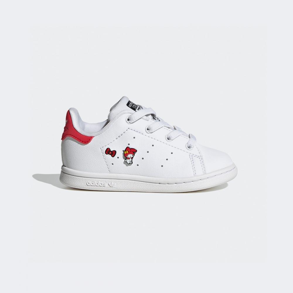 

Adidas Stan Smith EL Infant HQ1899FTWWHTCBLACKVIVRED