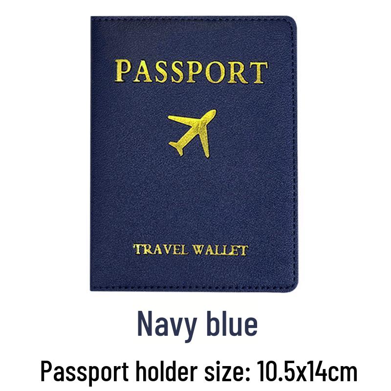 Set med bagagetagg och passhållare för gränsövergångar med passfodral