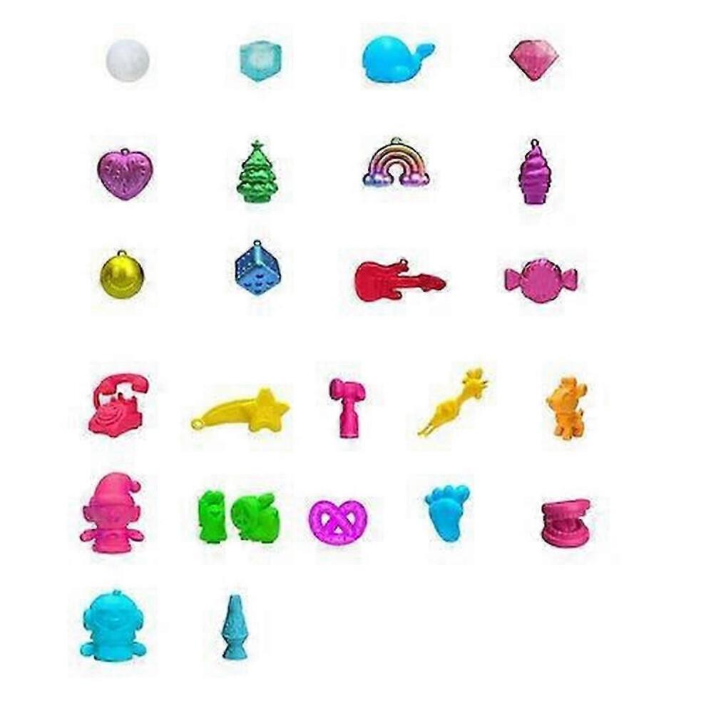 Needoh Advent Calendar Squeeze Toy 24-Day Surprise Popping Bubbles Stress Relief Fidget Toy Christmas Countdown Calendar Gift for Kids Adults