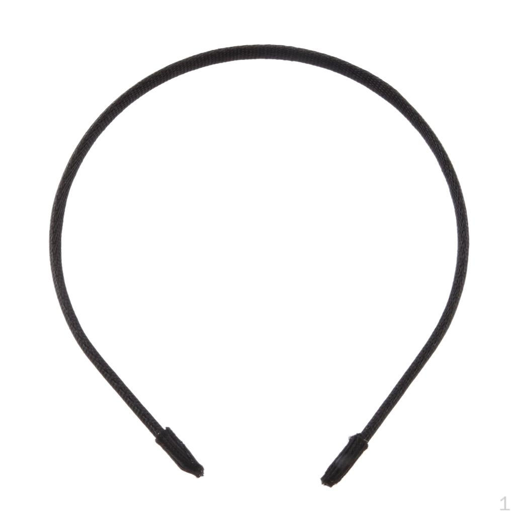 

Милая черная узкая тонкая повязка для волос «Алиса»/6 кукол