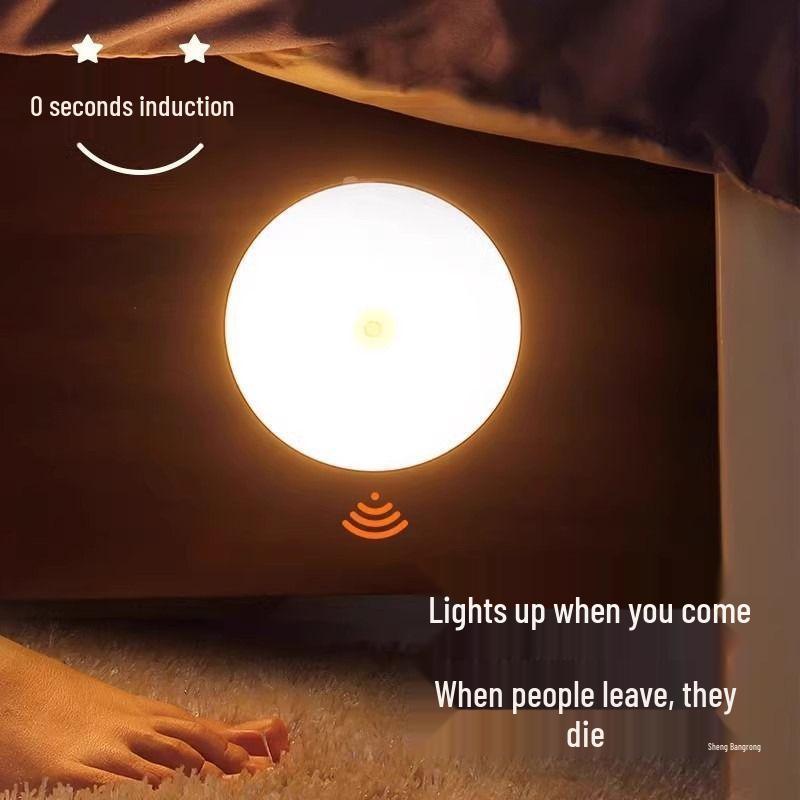 Smart Rechargeable Motion-Sensing Night Light with Sound Control for Hallways and Aisles