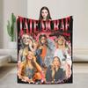 Tate McRae 2025 Tour So Close To What Printed Blanket For Men Women Warm Cozy Fluffy  Throw Blankets for Couch Multiple Sizes