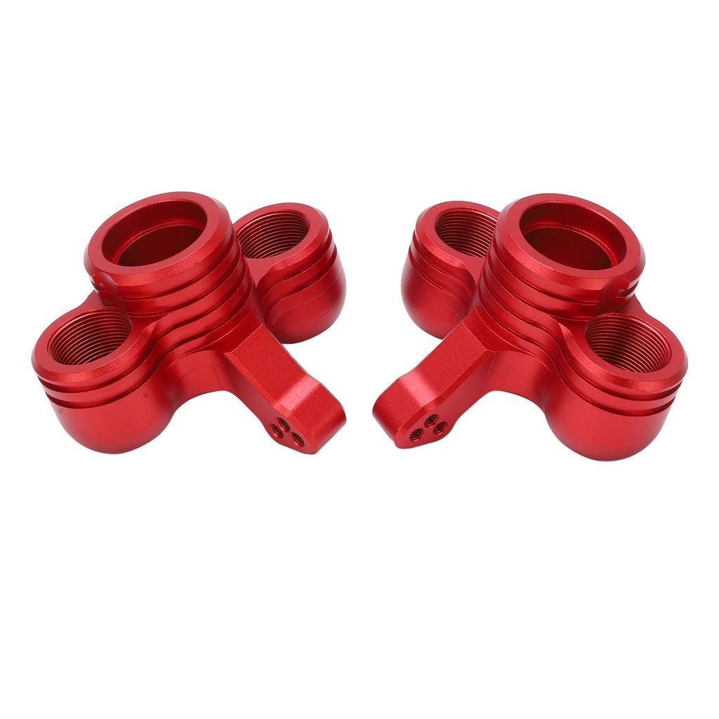 1 Pair Front Steering Knuckle Aluminum Alloy RC Car Upgrade Parts for KRATON 8S Outcast 8S 1/5 RC Car