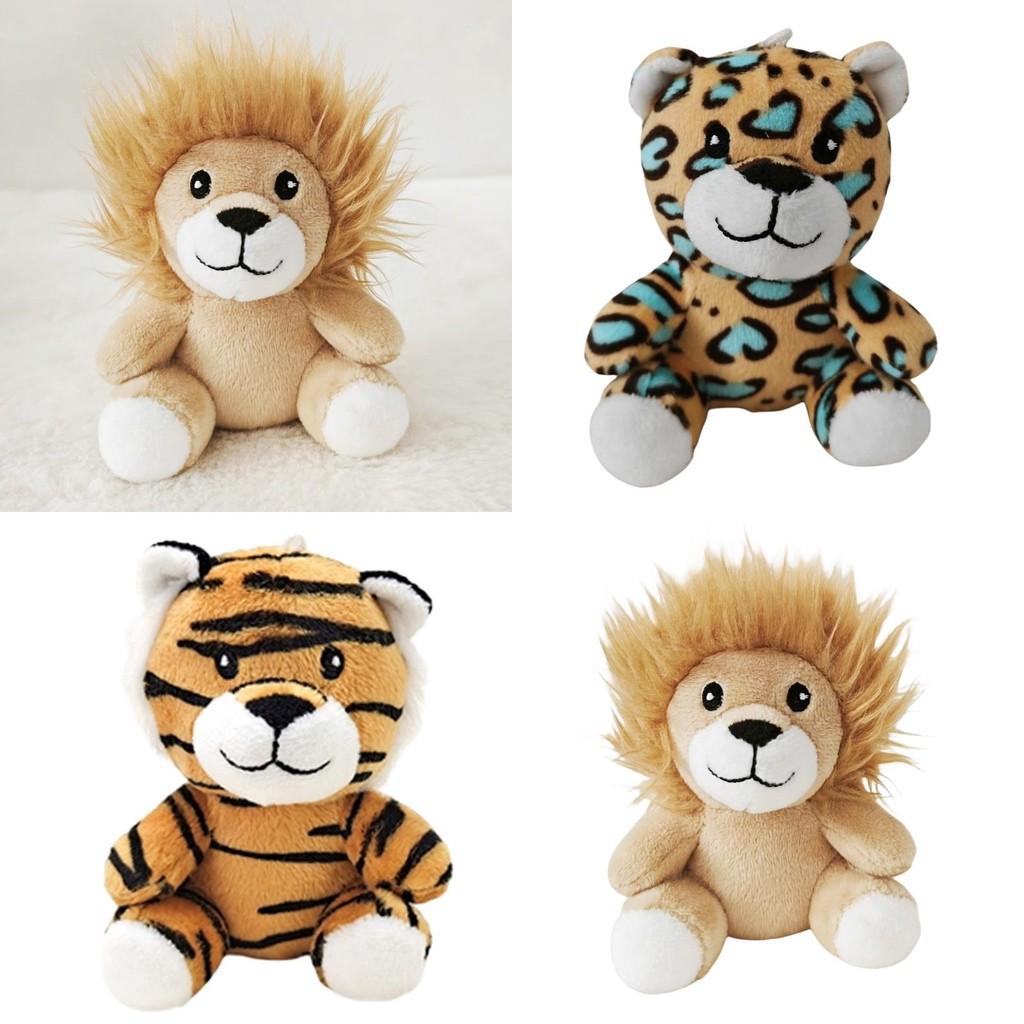 Children's Plush Toy With Cute Lion Tiger Giraffe Design Fast Shipping
