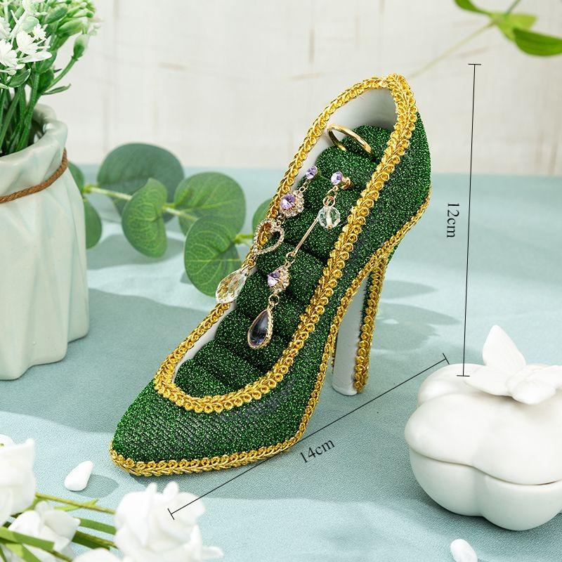 Resin Jewelry Organizer Stand Earring Rings Display Rack Jewellery Ring Holder Storage Holder Counter Trinket Displays Rack