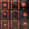 2026 Horse Year Couplet Traditional Chinese Style Spring Festival Decor Auspicious Blessing Lucky Lintel Sticker Home Decoration