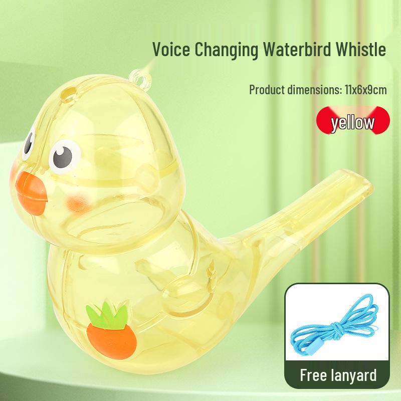 

Прозрачный свисток в виде водяной птицы для детей - Музыкальный инструмент для мальчиков и девочек