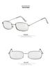 Korean Fashion Retro Square Sunglasses 182 – Versatile Ocean Lens Street Style