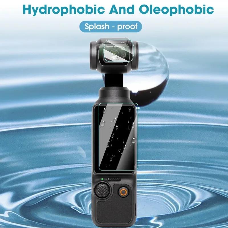 Tempered Glass Flim for DJI OSMO Pocket 3 Screen Protector Anti-Scratch Lens Film Protective Cover for DJI Pocket 3 Accessories