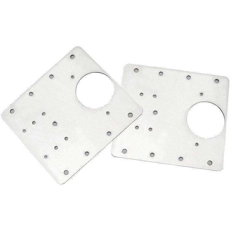 Stainless Steel Furniture Hardware Repair Hinge Plate for Kitchen Doors for Living Room School & Hospital Applications