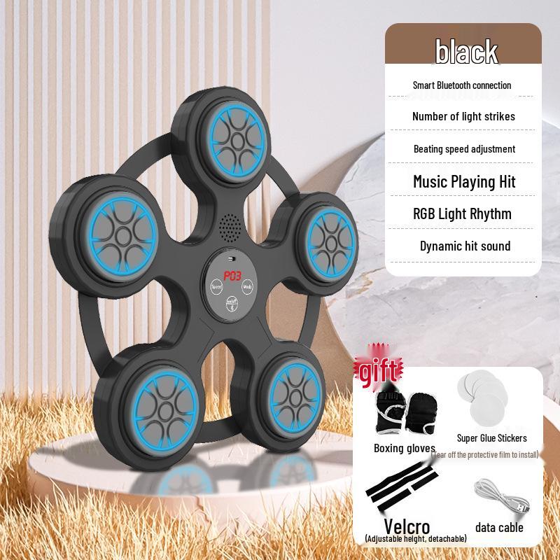 Bluetooth-Musikboxmaschine: Intelligentes Wandziel & Reaktionstrainer für Heimdekompression