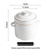 Ceramic Double Boiler Stew Pot