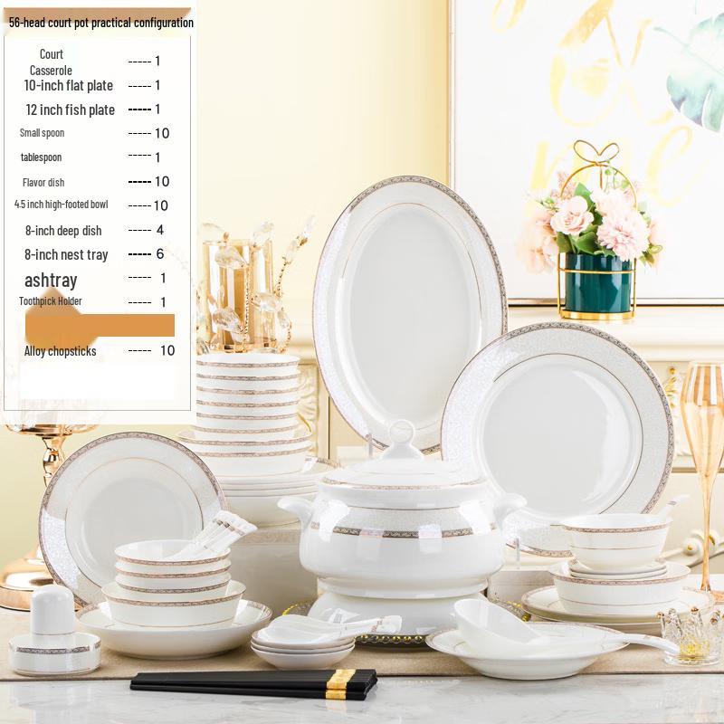 European Style Ceramic Dinnerware Set
