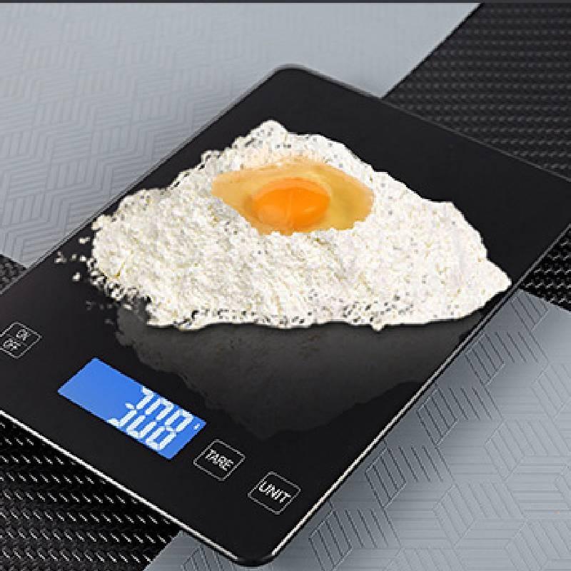 Modern Usb Glass Food Scale With High Accuracy Measurement For Home Baking And Cooking Needs