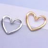 Elegant Girl Pendant Rhinestone Love Stainless Steel Pendants For Jewelry Making Supplies Heart Charm Pendant Handmade Bracelets